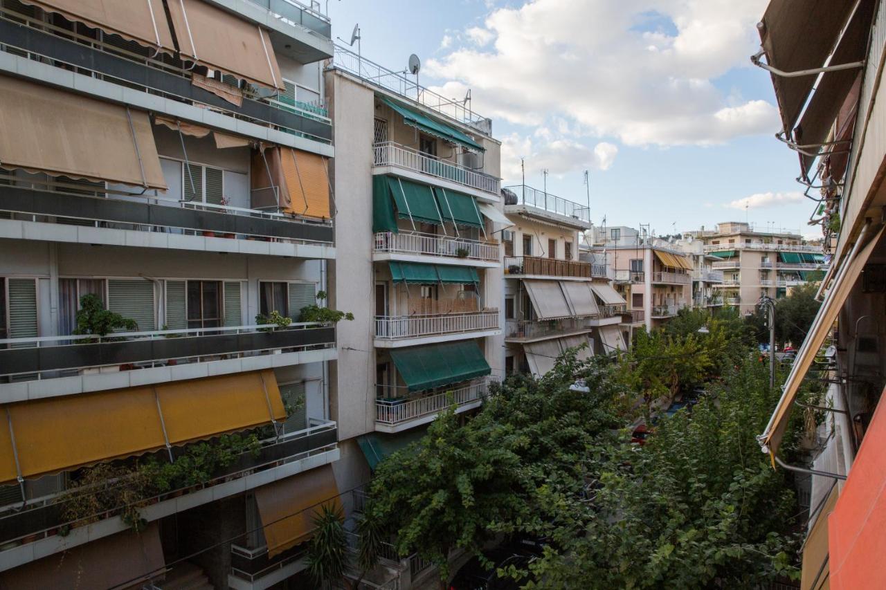 Lovely New Βuild Flat Near Metro - Free Parking Атина Екстериор снимка