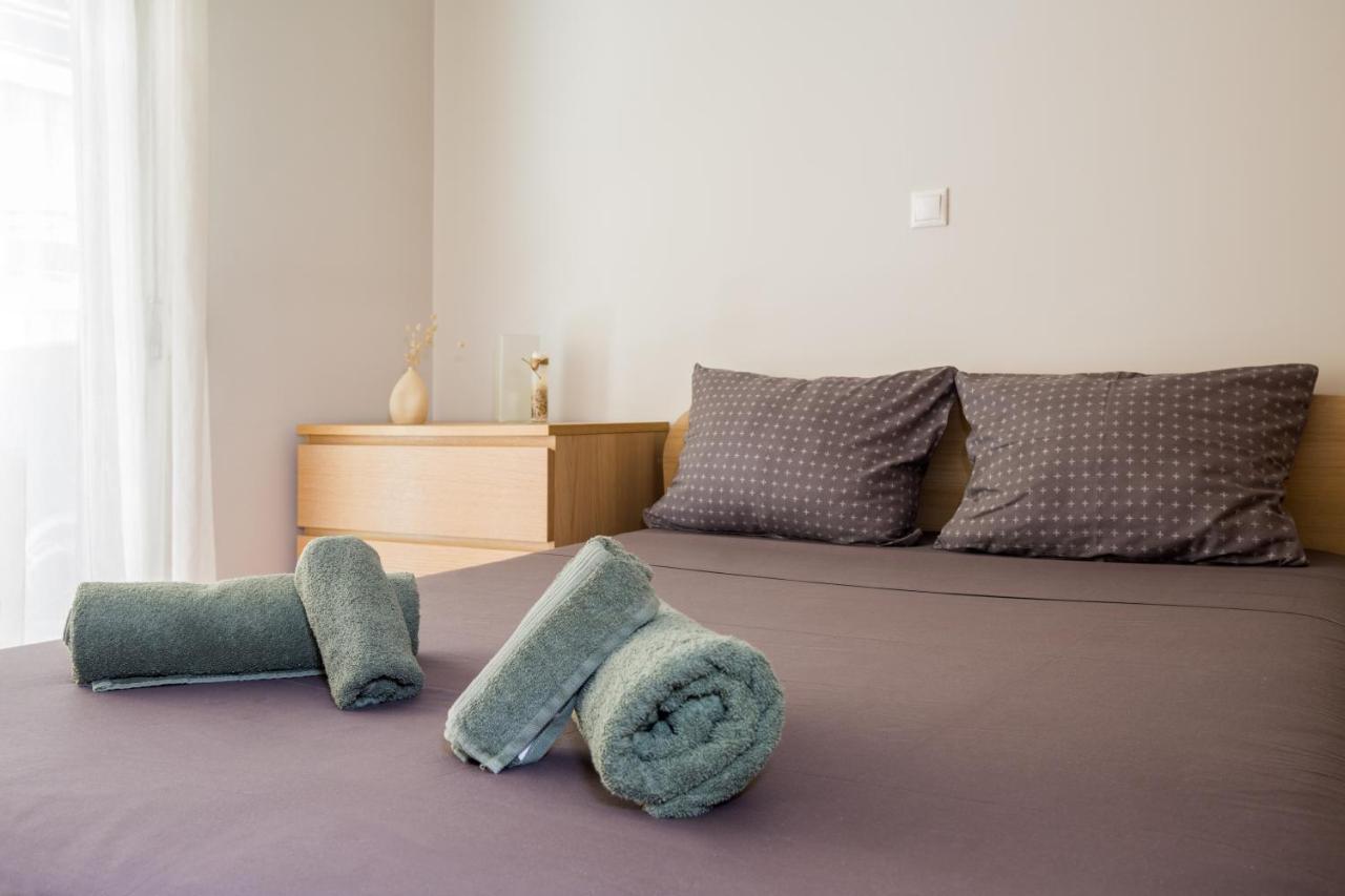 Lovely New Βuild Flat Near Metro - Free Parking Атина Екстериор снимка