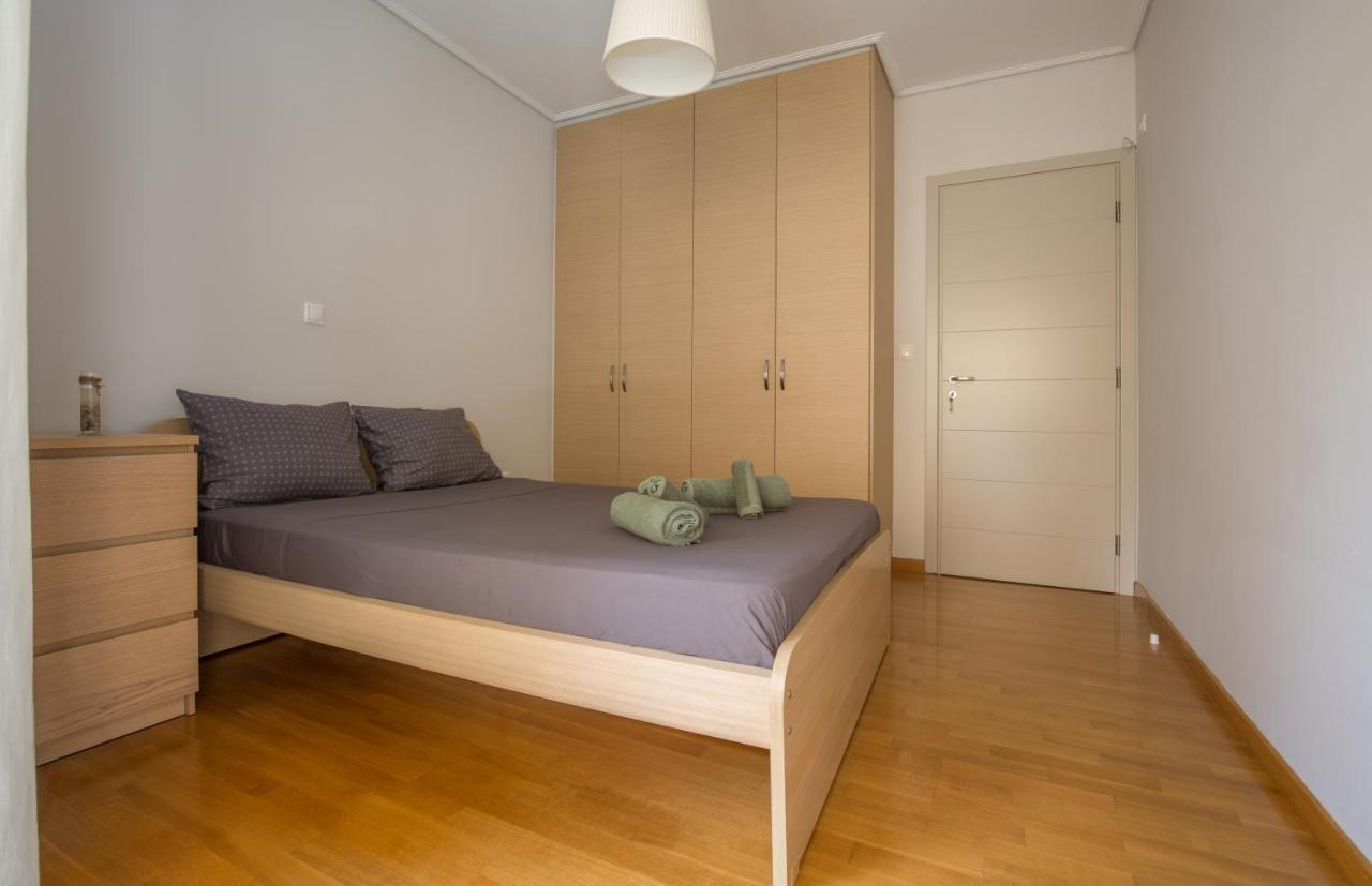 Lovely New Βuild Flat Near Metro - Free Parking Атина Екстериор снимка