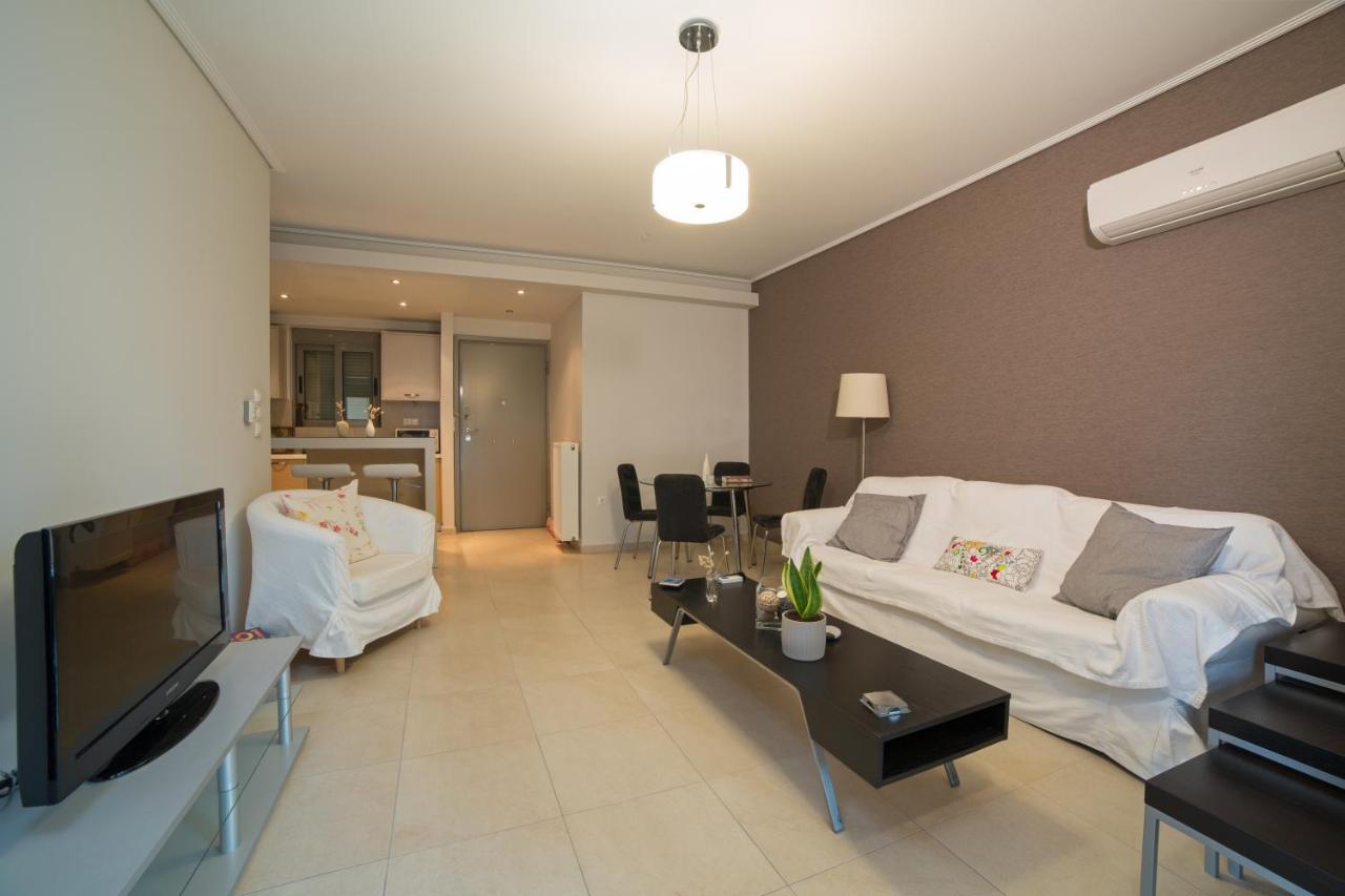 Lovely New Βuild Flat Near Metro - Free Parking Атина Екстериор снимка